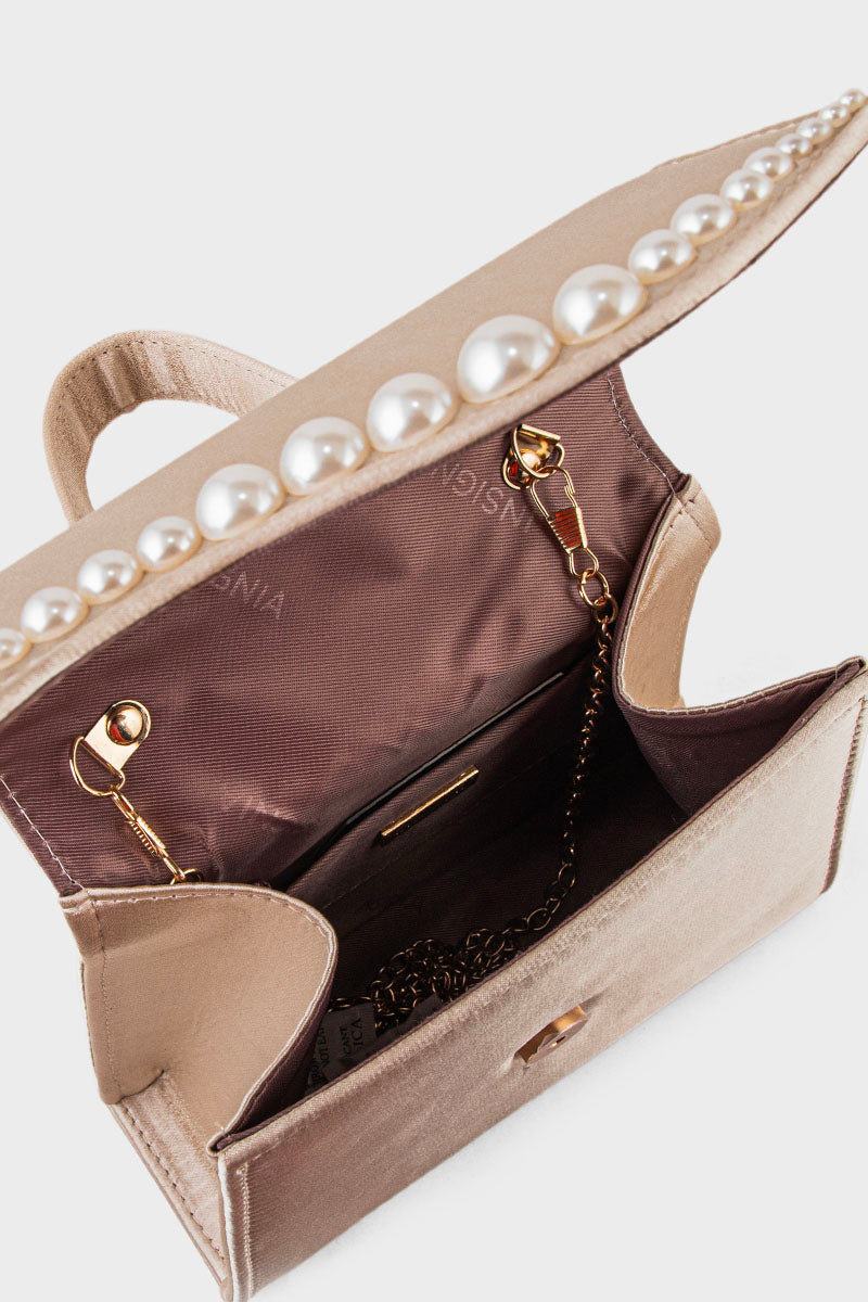 Satchel Shoulder Bags BH0158-Beige