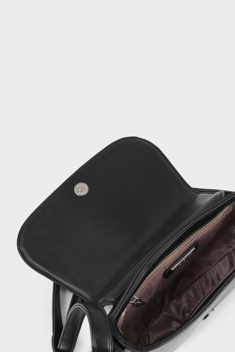Saddle Shoulder Bags BS2016-Black