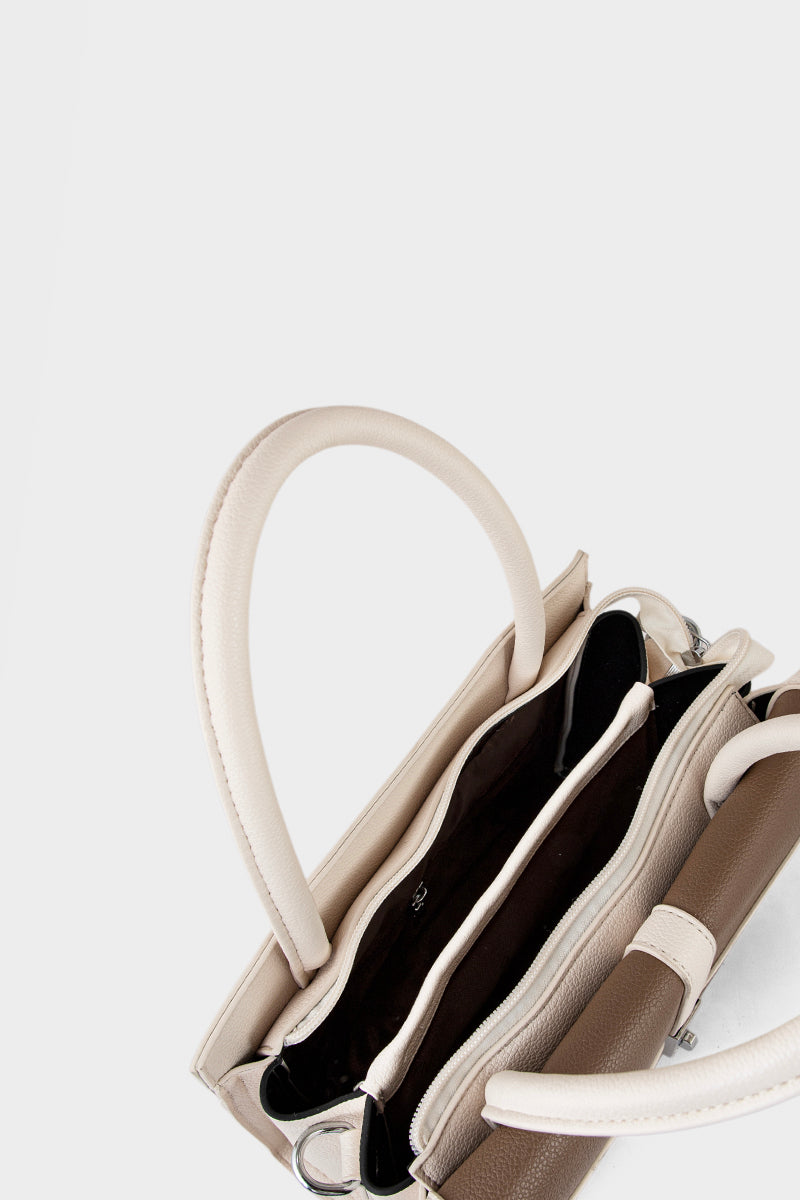 Top Handle Hand Bags BH0100-Beige
