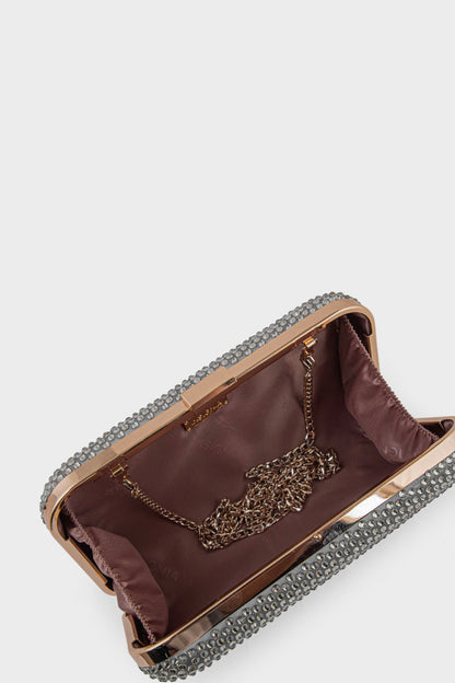 Party Wear Clutch BK4109-Golden