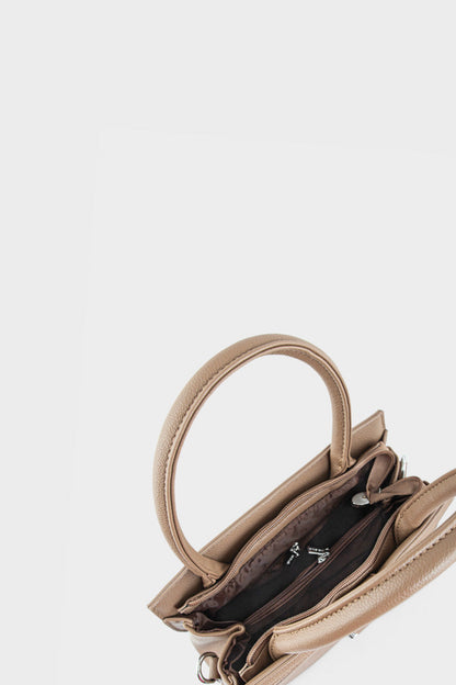 Top Handle Hand Bags BH0096-Brown