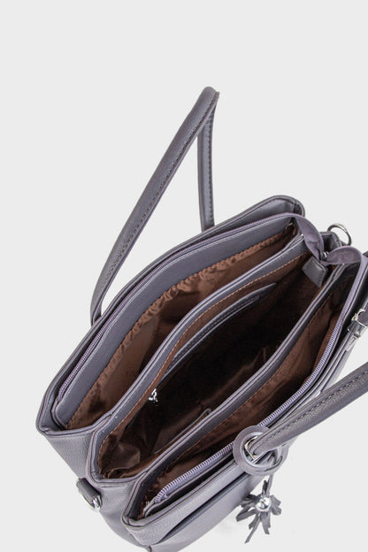Top Handle Hand Bags BH0107-Purple