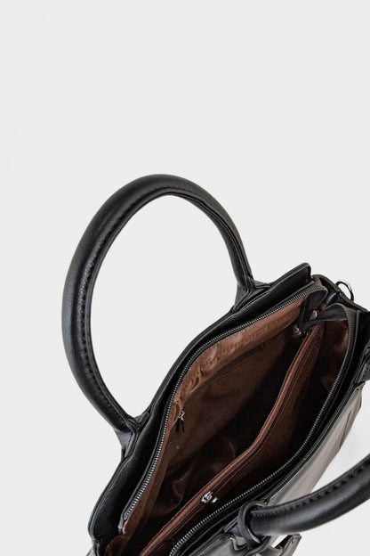 Top Handle Hand Bags BH0098-Black