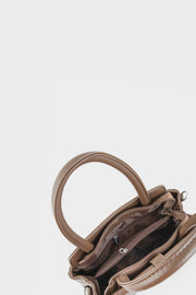 Top Handle Hand Bags BH0094-Brown