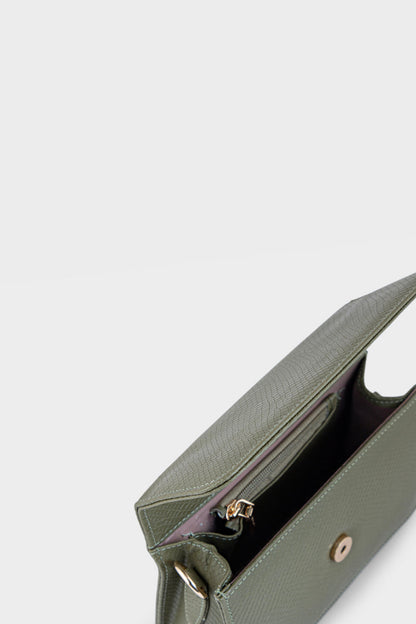 Top Handle Hand Bags B10545-Olive