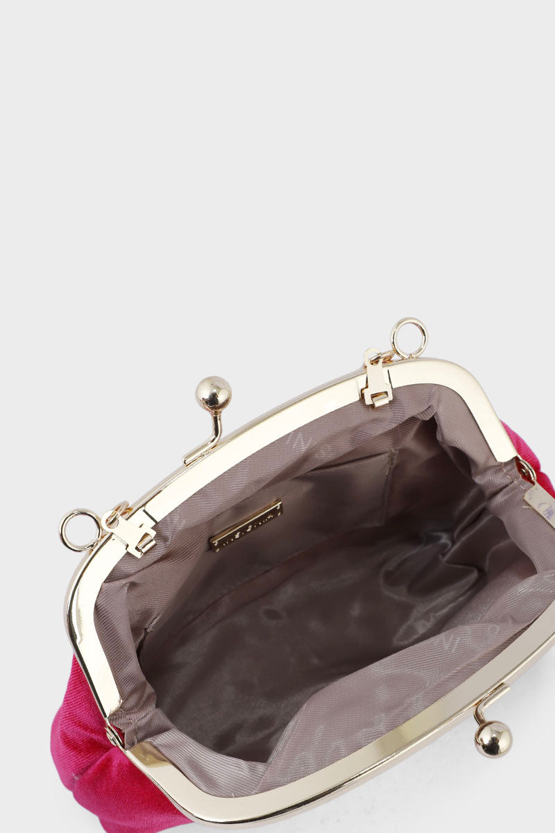 Party Wear Clutch Bk4033-Plum