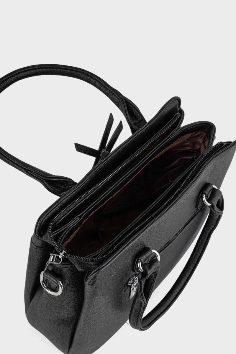 Top Handle Hand Bags BH0106-Black
