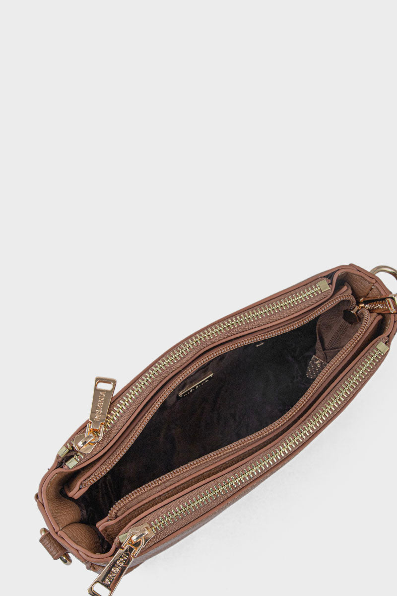 Cross Shoulder Bags BS2168-Brown