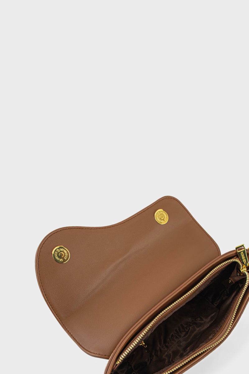 Cross Shoulder Bags BS2205-Tan