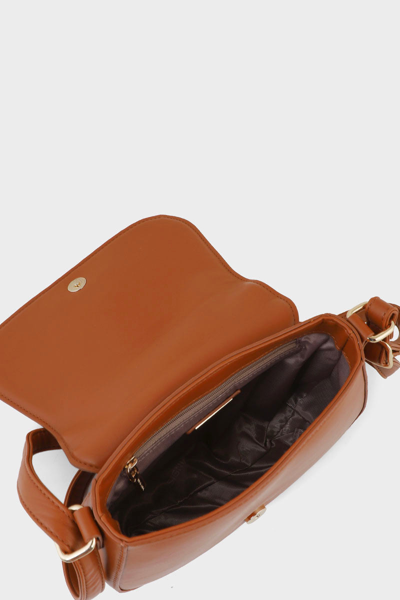 Saddle Shoulder Bags BS2016-Brown