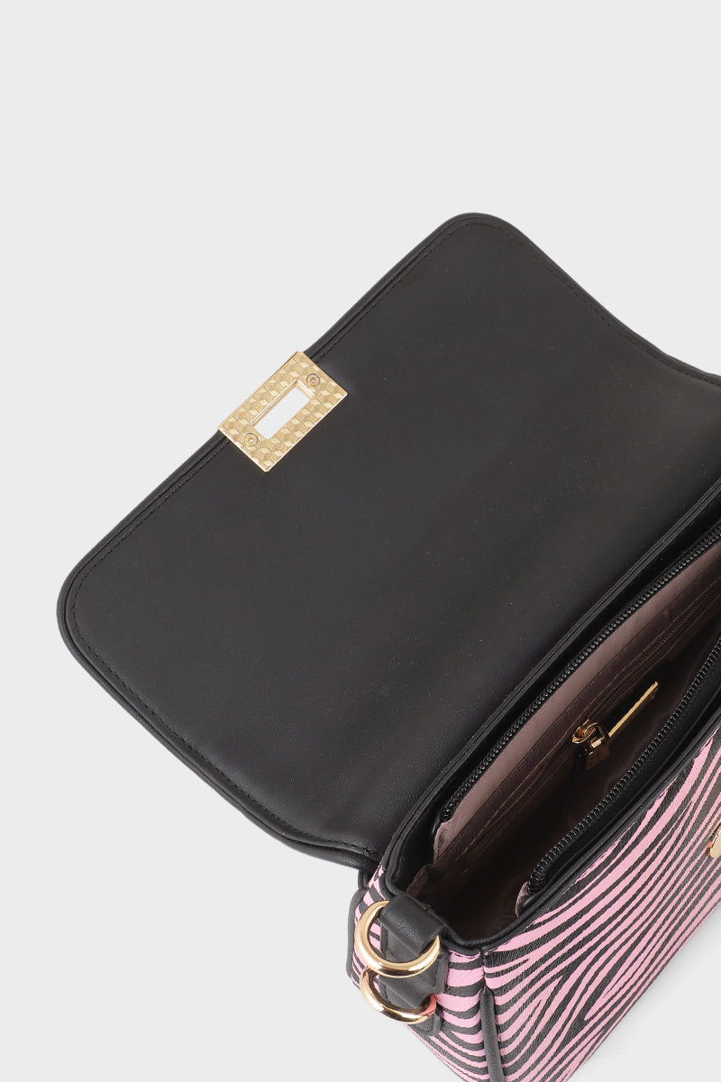 Baguette Shoulder Bags B14936-Pink
