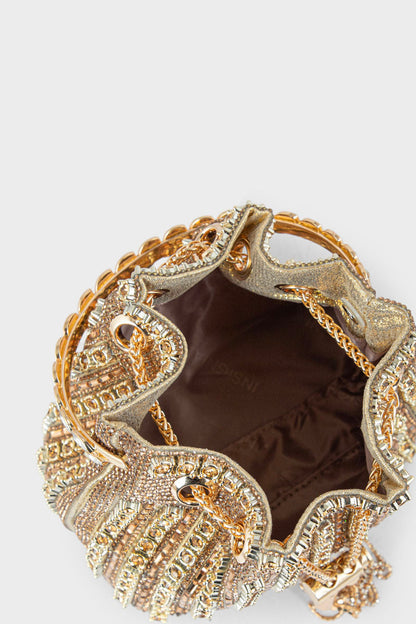 Pouch Clutch BK4051-Golden