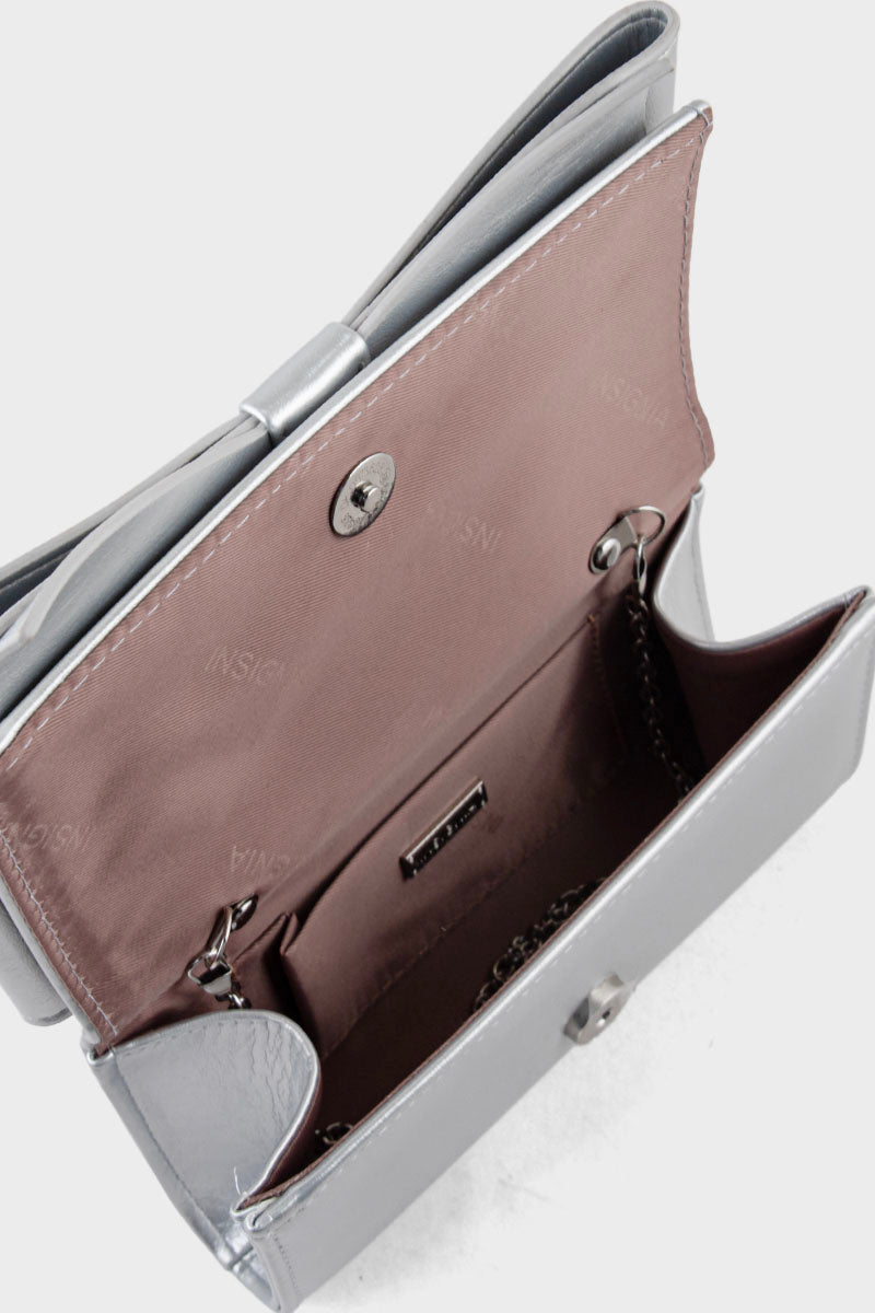 Party Wear Clutch BK4115-Silver