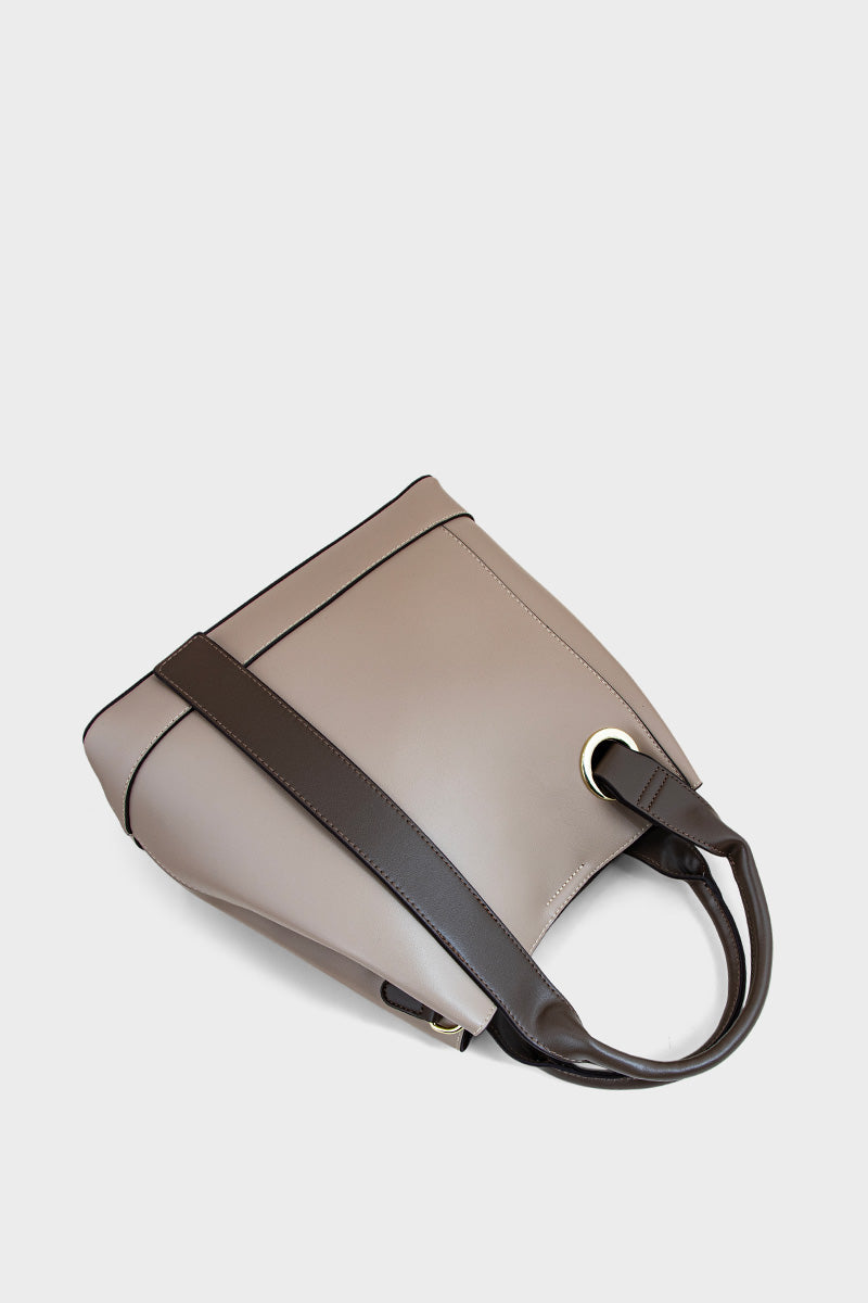 Bucket Hand Bags BH0113-Beige