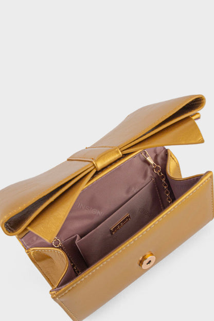 Party Wear Clutch BK4115-Golden