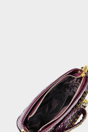 Cross Shoulder Bags BS2112-Maroon
