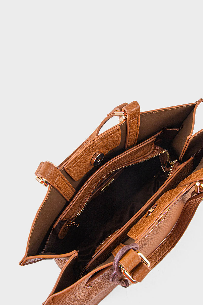 Satchel Shoulder Bags BH0164-Brown