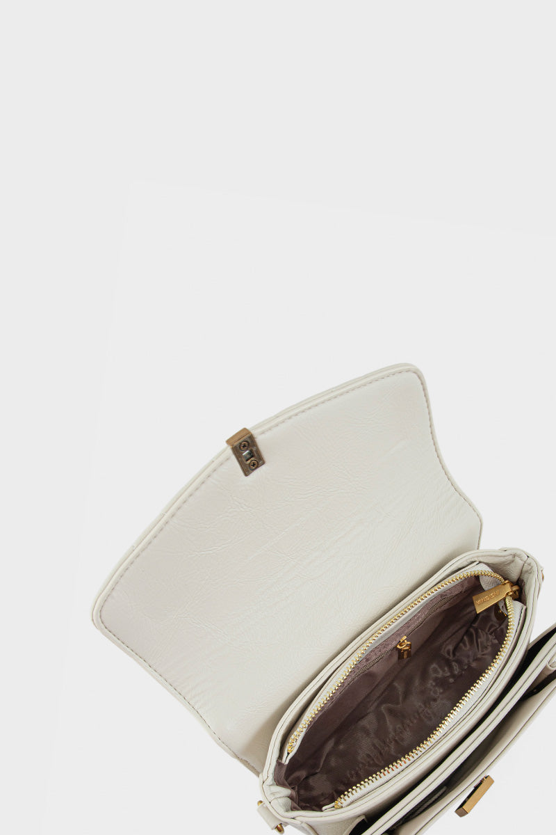 Flap Shoulder Bags BS2127-Ivory