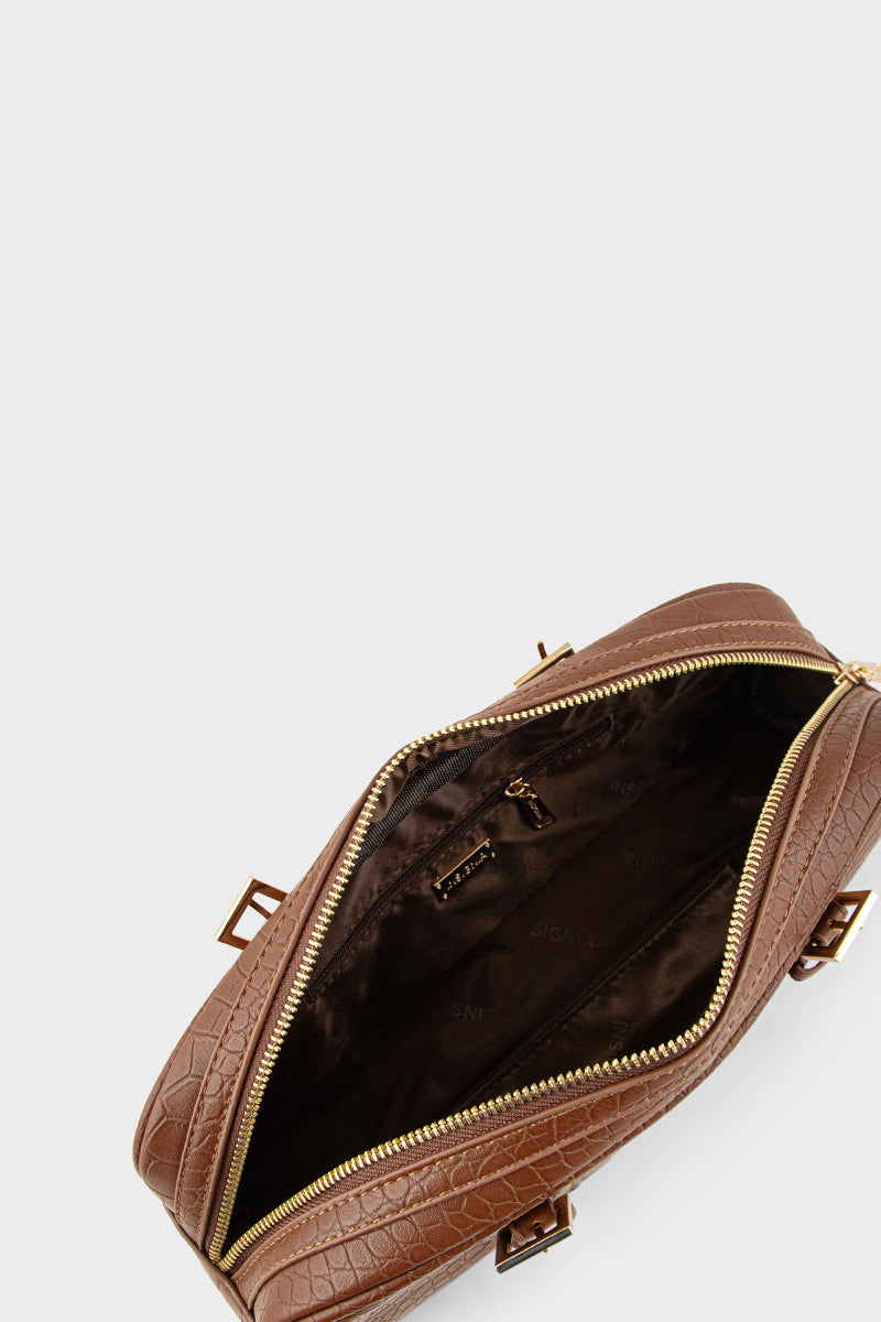 Formal Shoulder Bags BS2154-Brown