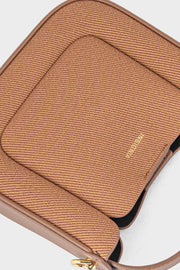 Top Handle Hand Bags BH0064-Brown