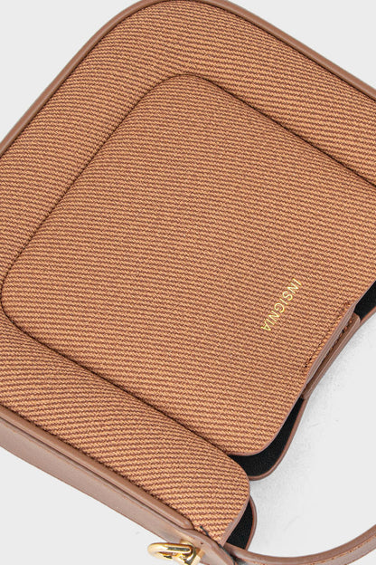 Top Handle Hand Bags BH0064-Brown