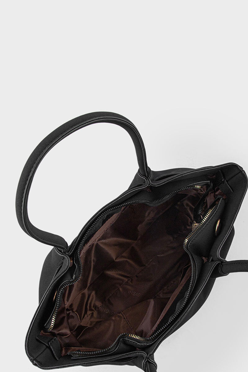 Tote Hand Bags BS2164-Black
