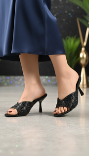 Party Wear Slip On IP0098-Black