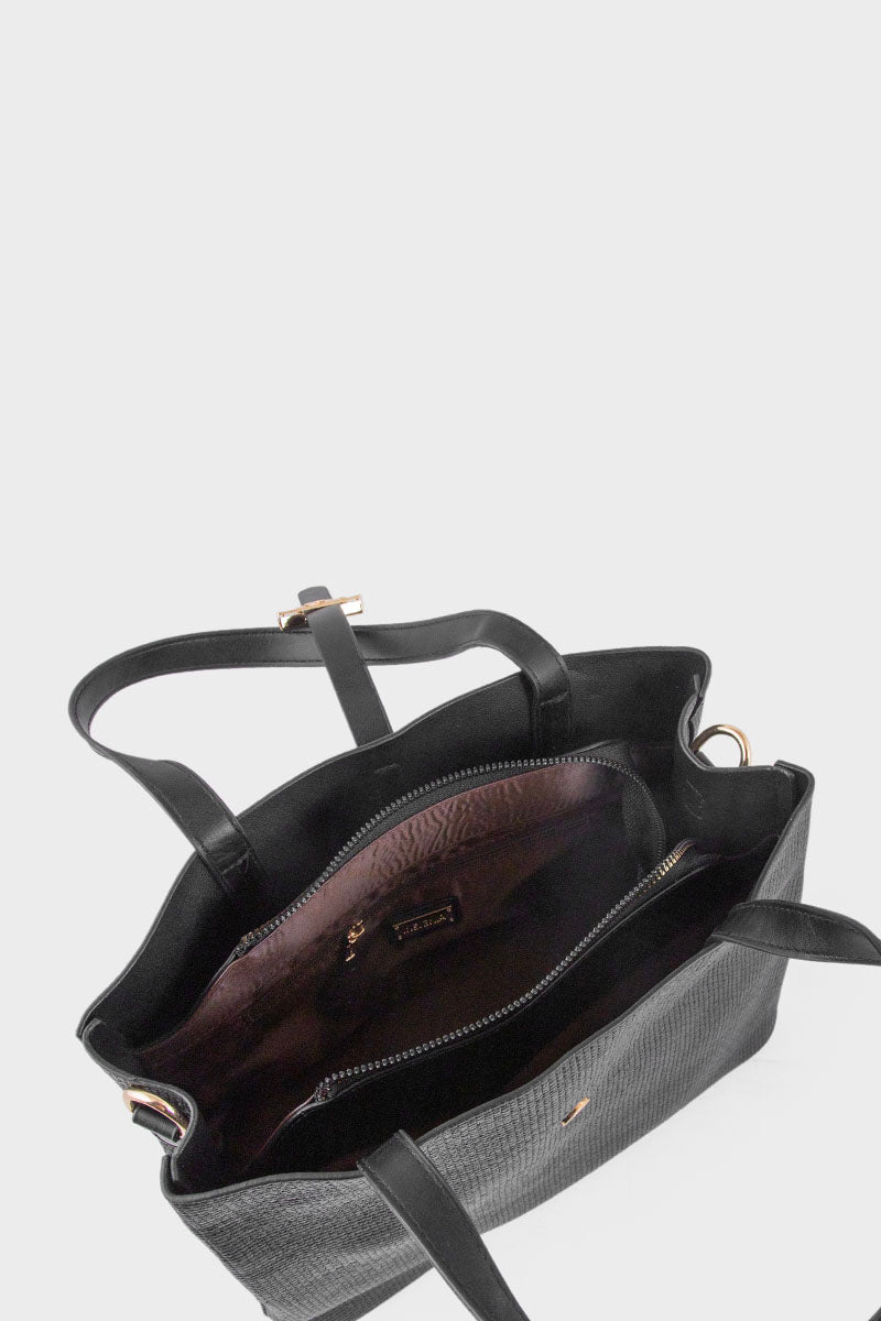 Tote Hand Bags BS2166-Black