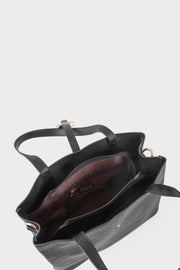 Tote Hand Bags BS2166-Black