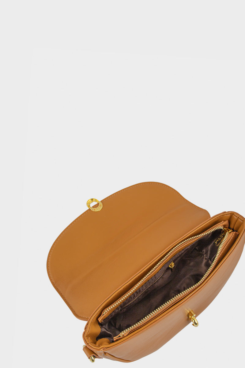 Cross Shoulder Bags BS2142-Tan