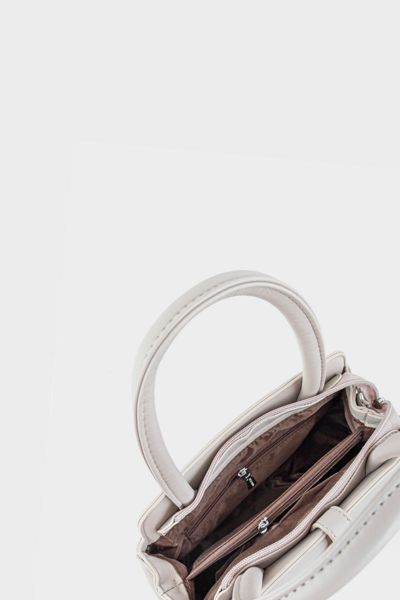Top Handle Hand Bags BH0094-Ivory