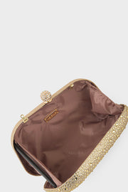 Party Wear Clutch BK4107-Golden
