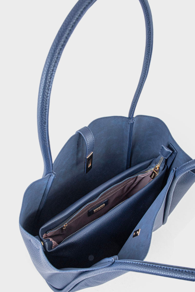 Tote Hand Bags BS2070-Navy