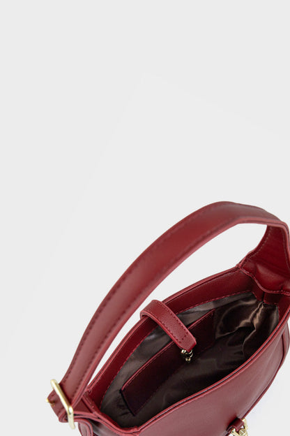 Formal Shoulder Bags BS2143-Burgundy