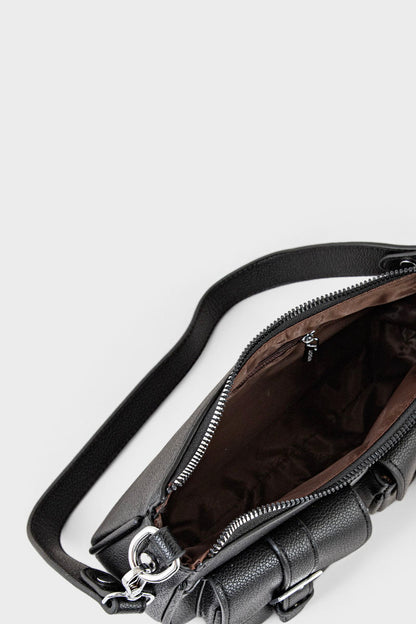 Saddle Shoulder Bags BS2076-Black