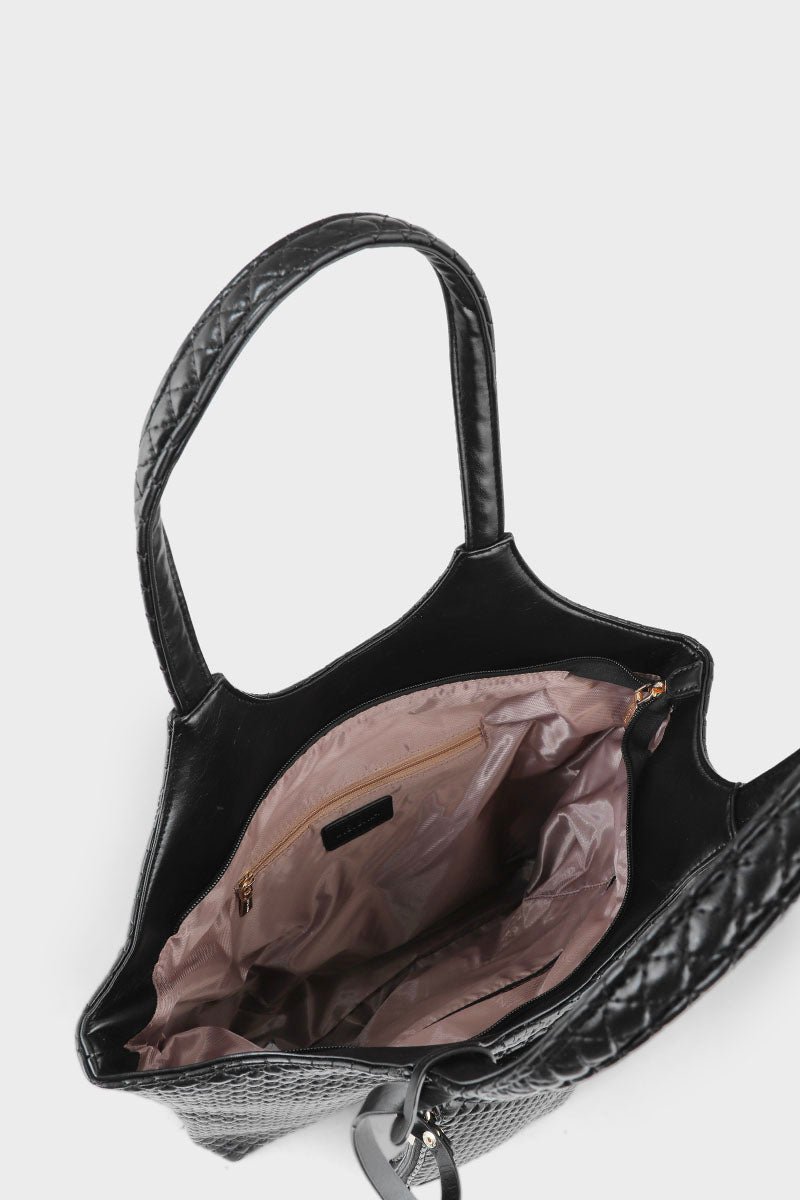 Formal Tote Hand Bags BH0005-Black