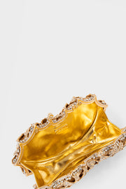 Party Wear Clutch BK4093-Golden