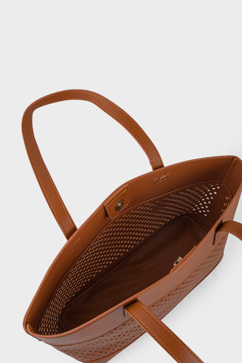 Tote Hand Bags BS2203-Tan