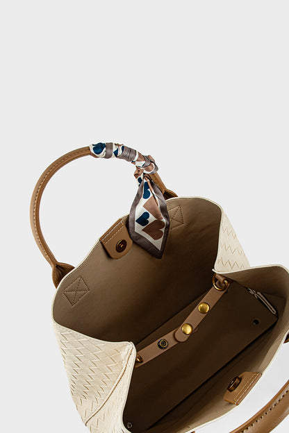Satchel Shoulder Bags BH0172-Beige