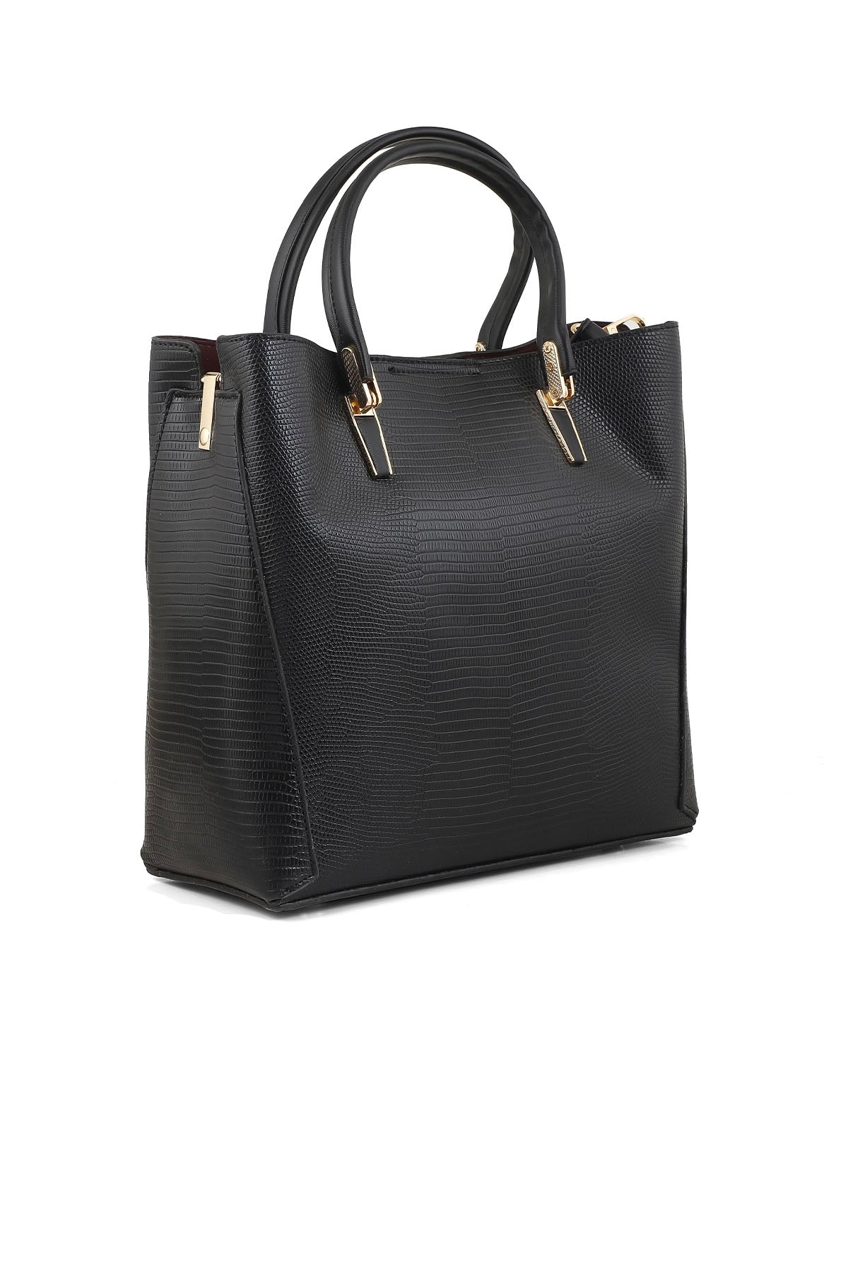 Formal Tote Hand Bags B14803-Black