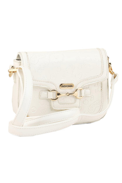 Flap Shoulder Bags B14882-White