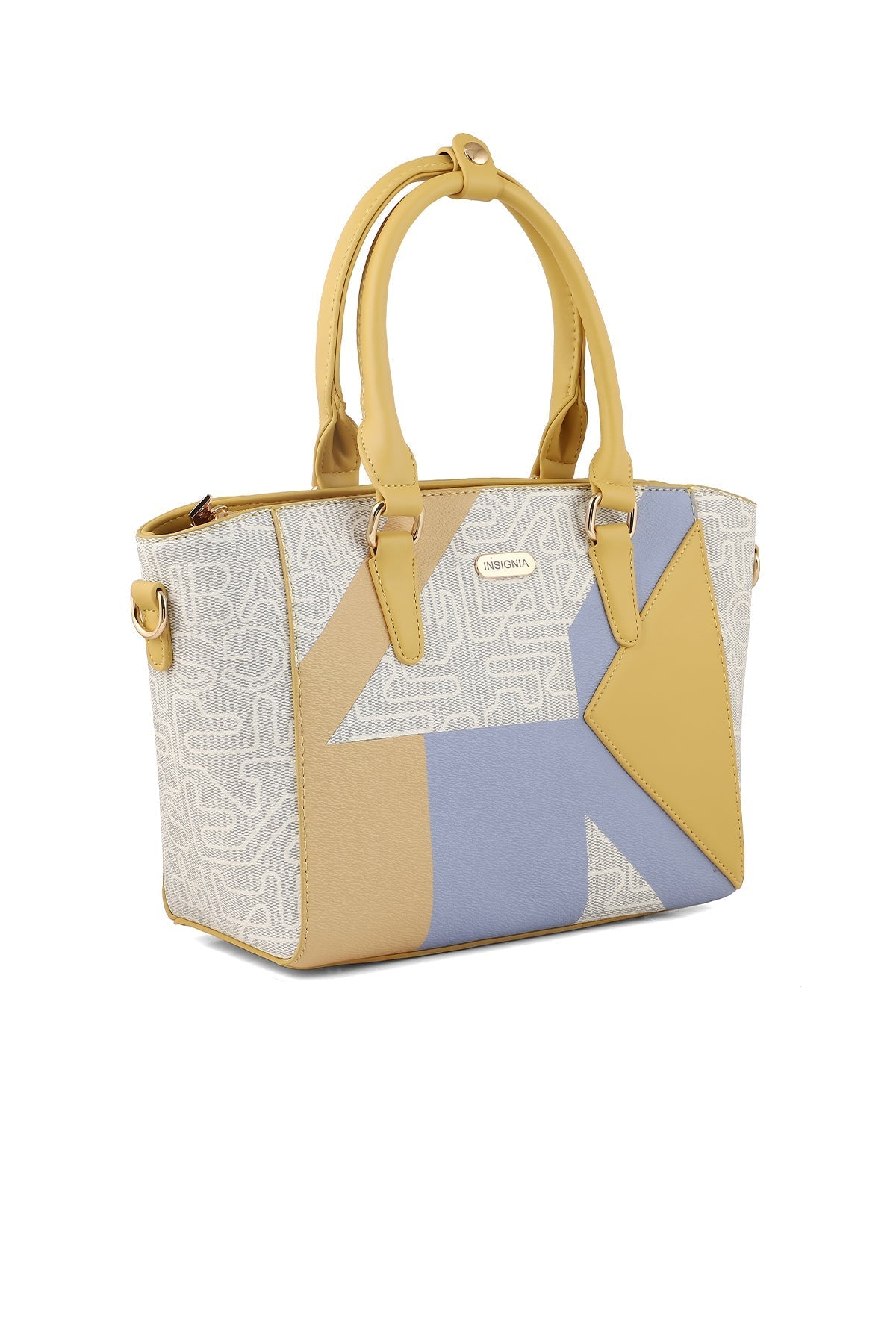 Trapeze Hand Bags B14946-Yellow