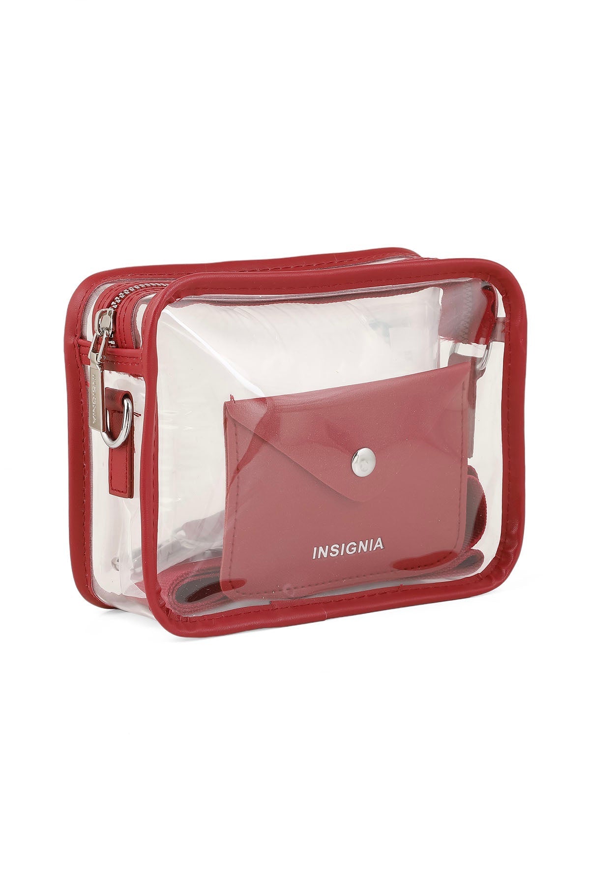 Cross Shoulder Bags B14948-Maroon