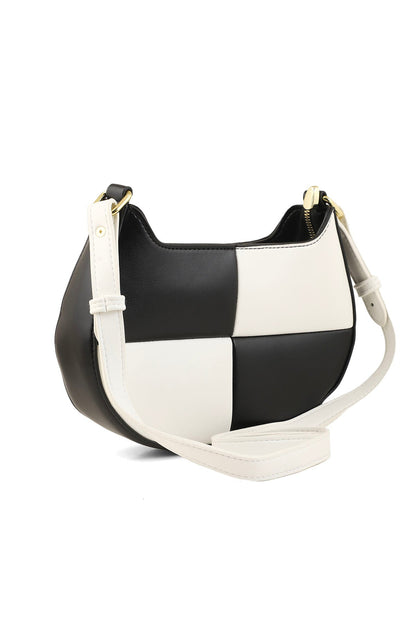 Hobo Hand Bags B14953-Black