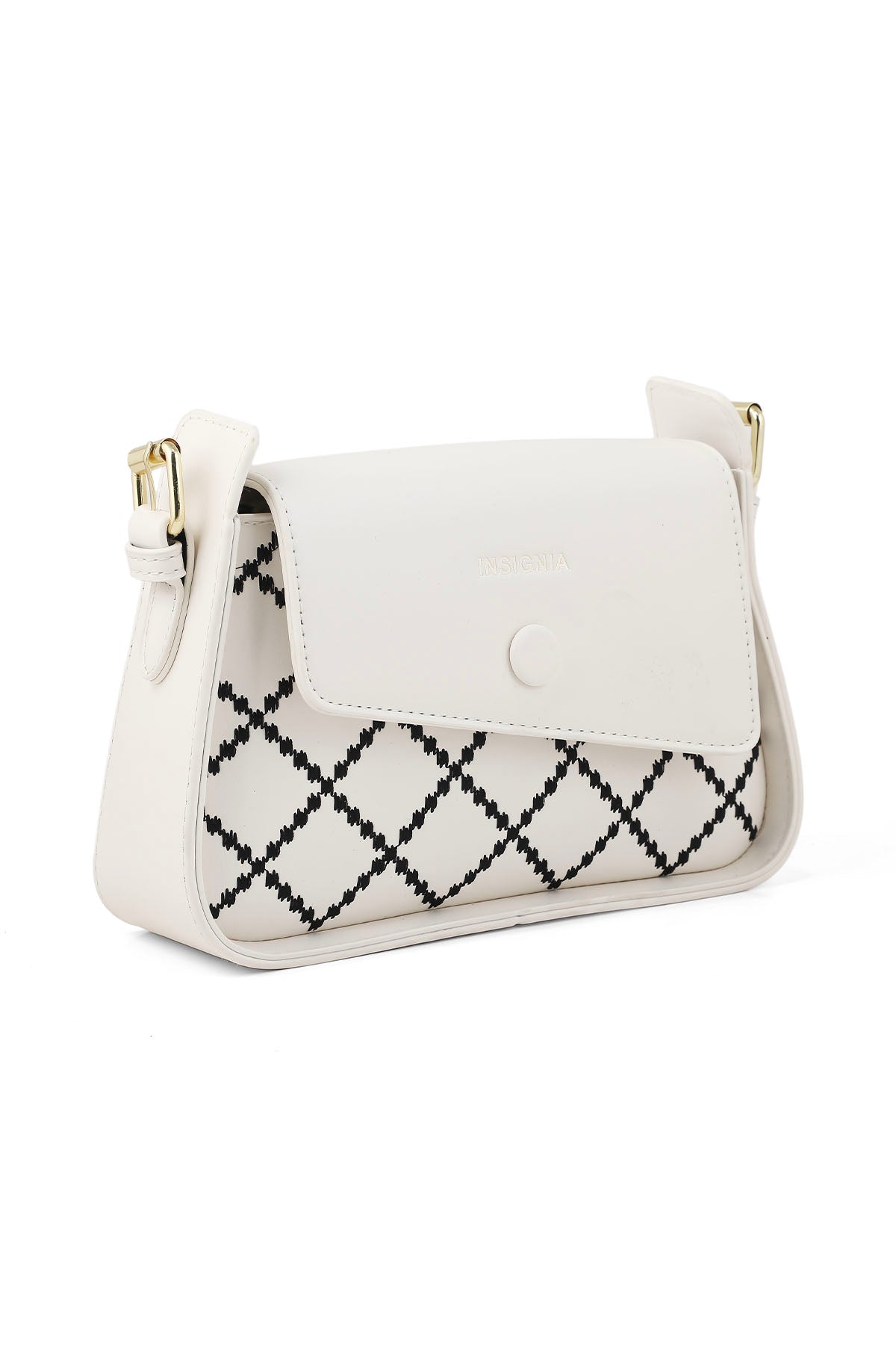 Cross Shoulder Bags B14954-White