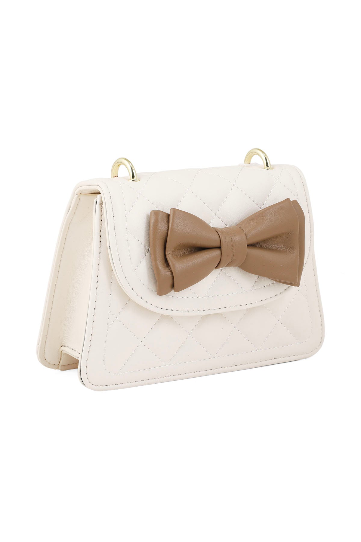 Top Handle Hand Bags B14955-White