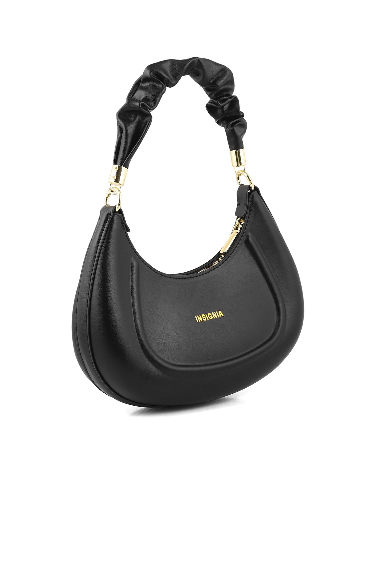 Hobo Hand Bags B14957-Black