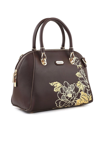 Trapeze Hand Bags B14985-Mustard