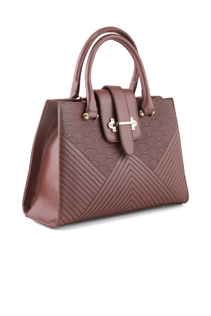 Casual Tote Hand Bags B15001-Purple