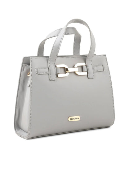 Formal Tote Hand Bags B15016-Grey